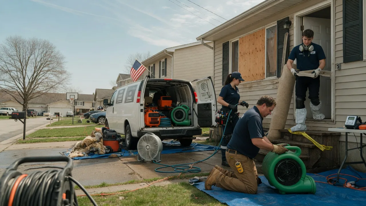Water Damage Restoration in Nebo, IL near me